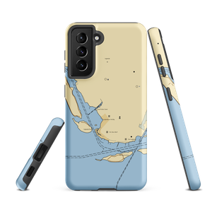 North Shore Boat Works (Ingleside, TX) NOAA Chart Samsung Phone Case