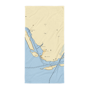 North Shore Boat Works (Ingleside, TX) NOAA Chart Towel