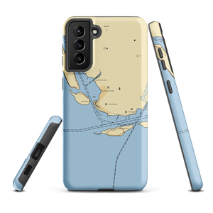 Bahia Marina (Ingleside, TX) NOAA Chart Samsung Phone Case