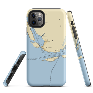 Bahia Marina (Ingleside, TX) NOAA Chart  Tough iPhone Case