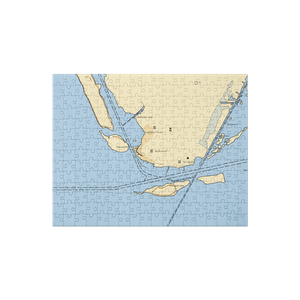 Bahia Marina (Ingleside, TX) NOAA Chart Jigsaw Puzzle