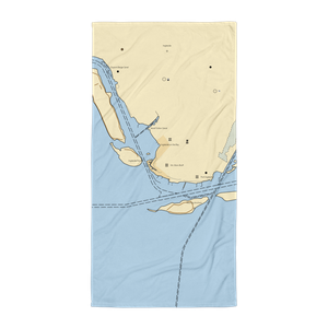 Bahia Marina (Ingleside, TX) NOAA Chart Towel