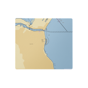 Harrison's Landing (Corpus Christi, TX) NOAA Chart  Gaming Mouse Pad