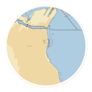 Harrison's Landing (Corpus Christi, TX) NOAA Chart Sticker