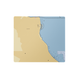 Marina Del Sol (Corpus Christi, TX) NOAA Chart  Gaming Mouse Pad