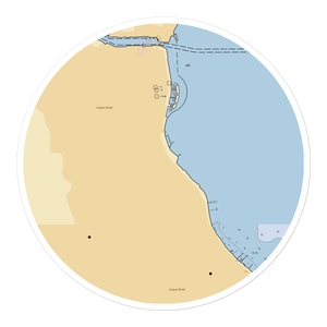 Marina Del Sol (Corpus Christi, TX) NOAA Chart Sticker