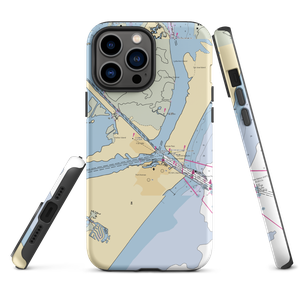 Port Aransas City Harbor (Port Aransas, TX) NOAA Chart  Tough iPhone Case