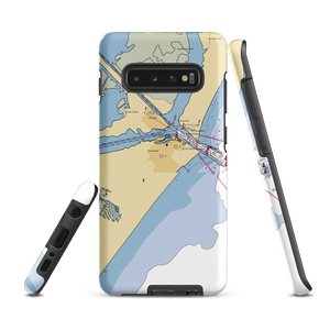 Dolphin Docks (Port Aransas, TX) NOAA Chart Samsung Phone Case