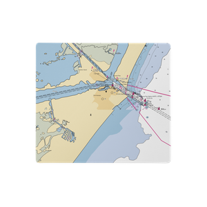 Dolphin Docks (Port Aransas, TX) NOAA Chart  Gaming Mouse Pad