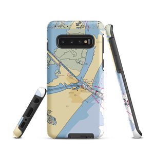 Virginia's on the Bay (Port Aransas, TX) NOAA Chart Samsung Phone Case