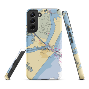 Fisherman's Wharf (Port Aransas, TX) NOAA Chart Samsung Phone Case