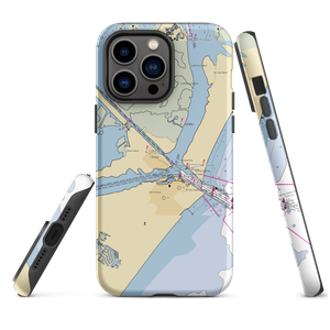 Fisherman's Wharf (Port Aransas, TX) NOAA Chart  Tough iPhone Case