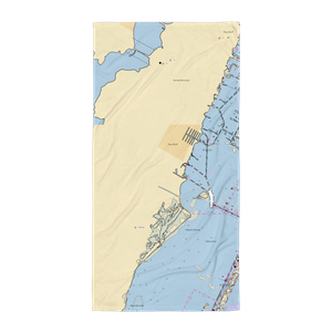 Bluff's Landing Marina & Resort (Corpus Christi, TX) NOAA Chart Towel