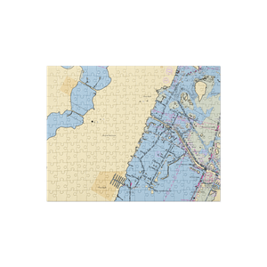 Boat Stop Marina (Corpus Christi, TX) NOAA Chart Jigsaw Puzzle