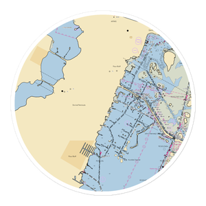 Boat Stop Marina (Corpus Christi, TX) NOAA Chart Sticker