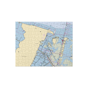 Bluff Bay Marina (Corpus Christi, TX) NOAA Chart Jigsaw Puzzle