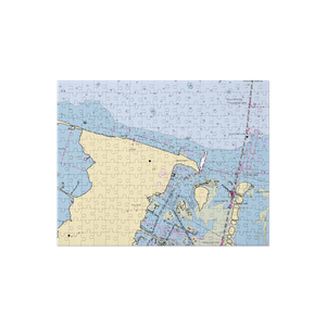 MWR Corpus Christi (Corpus Christi, TX) NOAA Chart Jigsaw Puzzle