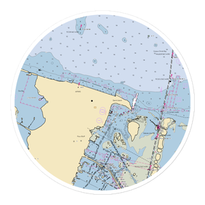 MWR Corpus Christi (Corpus Christi, TX) NOAA Chart Sticker