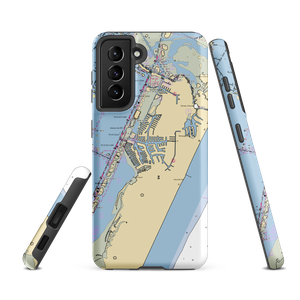 Padre Island Yacht Club (Corpus Christi, TX) NOAA Chart Samsung Phone Case