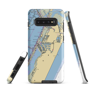 Padre Island Yacht Club (Corpus Christi, TX) NOAA Chart Samsung Phone Case