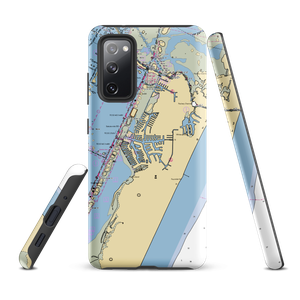 Padre Island Yacht Club (Corpus Christi, TX) NOAA Chart Samsung Phone Case