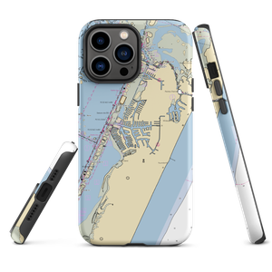 Padre Island Yacht Club (Corpus Christi, TX) NOAA Chart  Tough iPhone Case