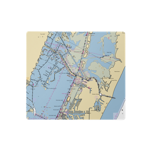 Marker 37 Marina (Corpus Christi, TX) NOAA Chart  Gaming Mouse Pad