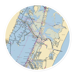 Marker 37 Marina (Corpus Christi, TX) NOAA Chart Sticker