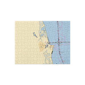 Port Mansfield Marina (Port Mansfield, TX) NOAA Chart Jigsaw Puzzle