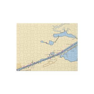 Oil Patch Fuel and Supply (Brownsville, TX) NOAA Chart Jigsaw Puzzle