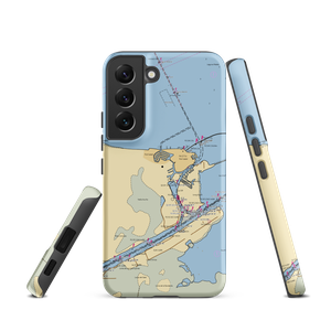 Laguna Madre Yacht Club (Harlingen, TX) NOAA Chart Samsung Phone Case