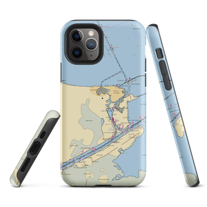 Laguna Madre Yacht Club (Harlingen, TX) NOAA Chart  Tough iPhone Case