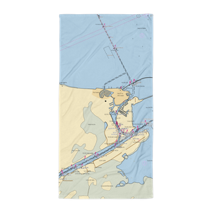 Pelican Point Marina and RV Park (Harlingen, TX) NOAA Chart Towel