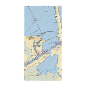 South Shore Bait & Tackle (Harlingen, TX) NOAA Chart Towel