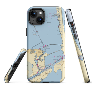 Pirate's Landing (Harlingen, TX) NOAA Chart  Tough iPhone Case