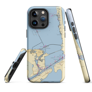 Pirate's Landing (Harlingen, TX) NOAA Chart  Tough iPhone Case