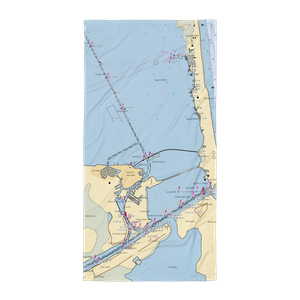 Pirate's Landing (Harlingen, TX) NOAA Chart Towel