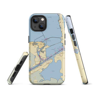 South Padre Boatyard (Harlingen, TX) NOAA Chart  Tough iPhone Case