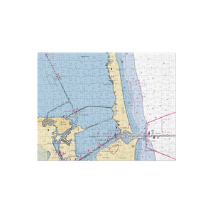 Pier 19 Restaurant and Bar (Harlingen, TX) NOAA Chart Jigsaw Puzzle