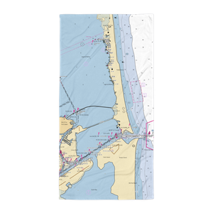 Pier 19 Restaurant and Bar (Harlingen, TX) NOAA Chart Towel