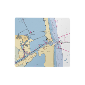 Sea Ranch Marina (Harlingen, TX) NOAA Chart  Gaming Mouse Pad