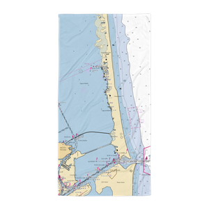 Jim's Pier (Harlingen, TX) NOAA Chart Towel