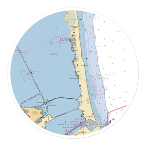 Jim's Pier (Harlingen, TX) NOAA Chart Sticker