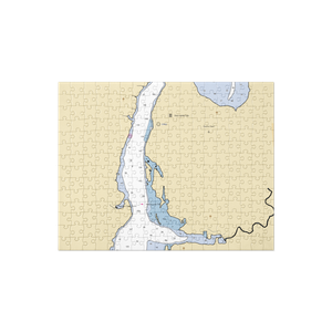 Kettle Falls Marina (Rice, WA) NOAA Chart Jigsaw Puzzle