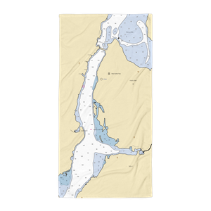 Kettle Falls Marina (Rice, WA) NOAA Chart Towel