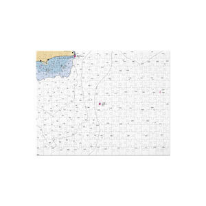 Tahoe tavern Mooring Field (Tahoe City, CA) NOAA Chart Jigsaw Puzzle