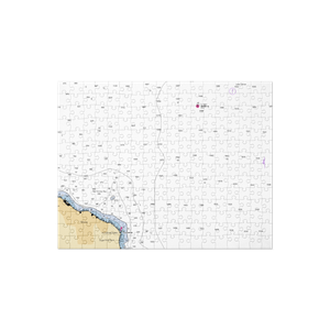 Homewood High and Dry Marina (Homewood, CA) NOAA Chart Jigsaw Puzzle