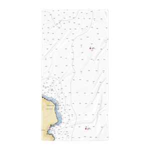 Homewood High and Dry Marina (Homewood, CA) NOAA Chart Towel