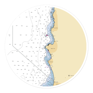 Zephyr Cove Marina (Zephyr Cove, NV) NOAA Chart Sticker