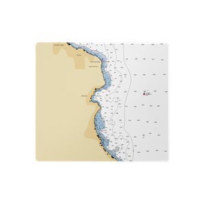 Meeks Bay Marina (Tahoma, CA) NOAA Chart  Gaming Mouse Pad